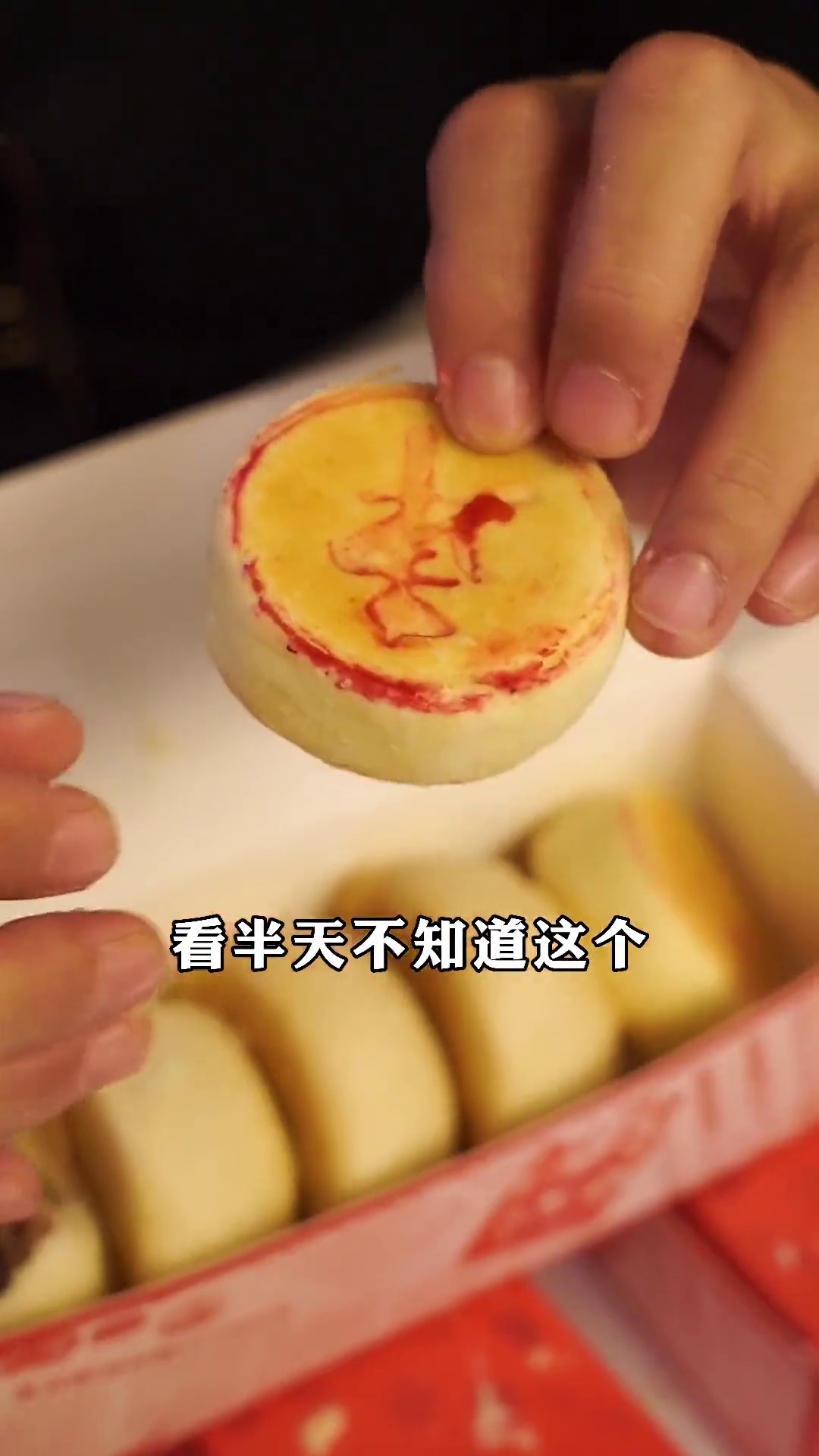 未知款翻毛月饼