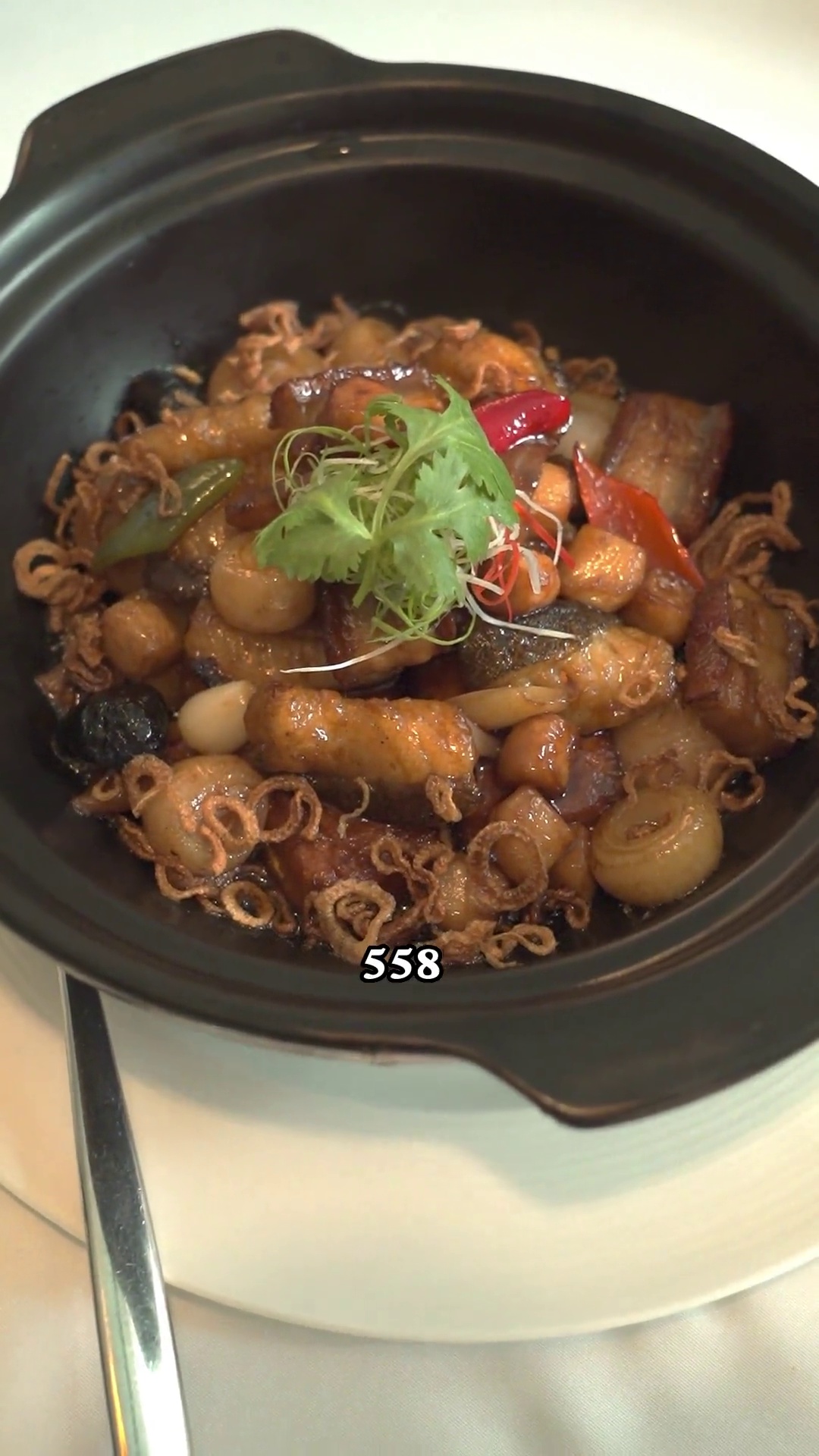 黑蒜火腩斑腩煲