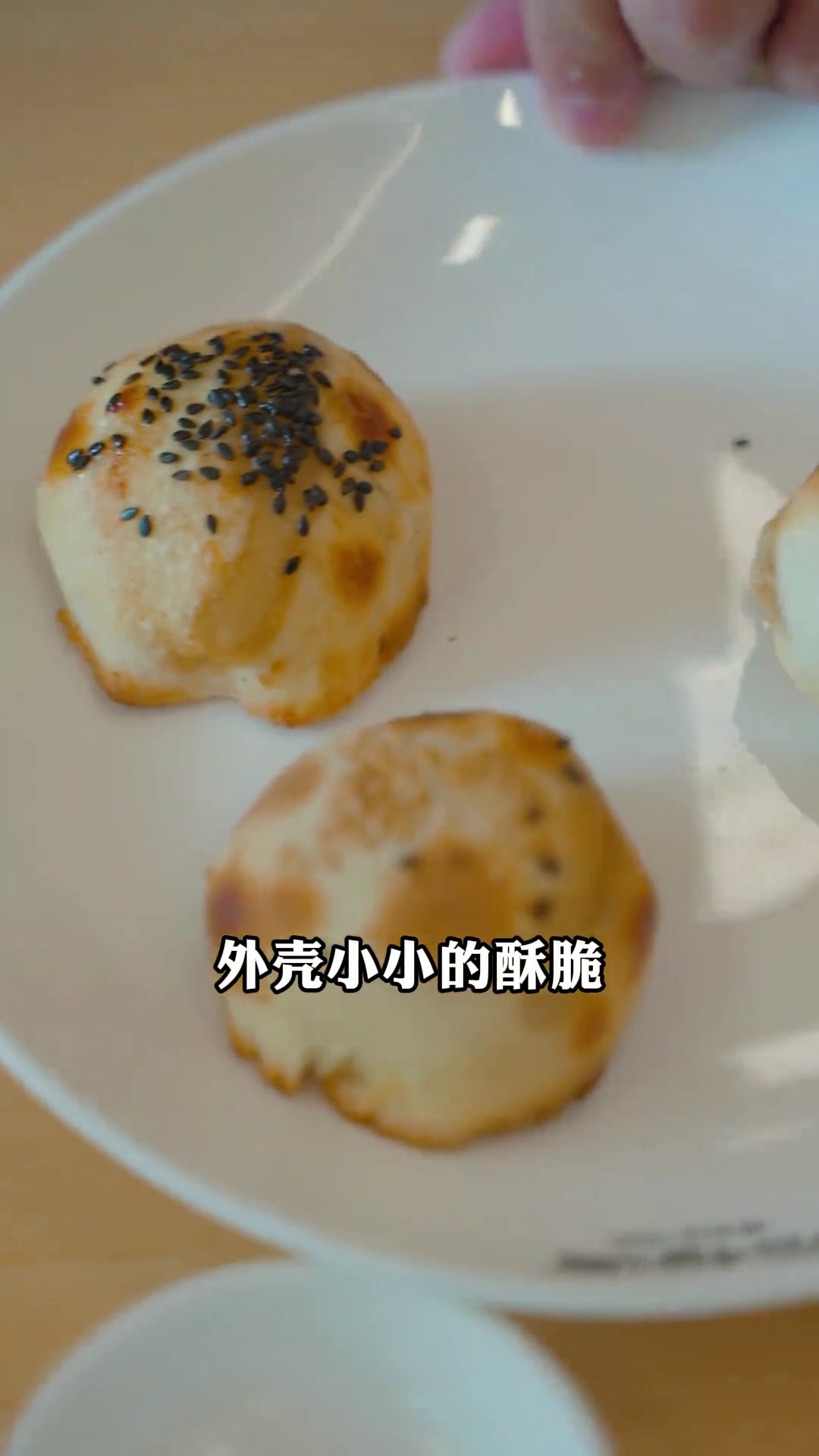 虾仁鲜肉烤包子