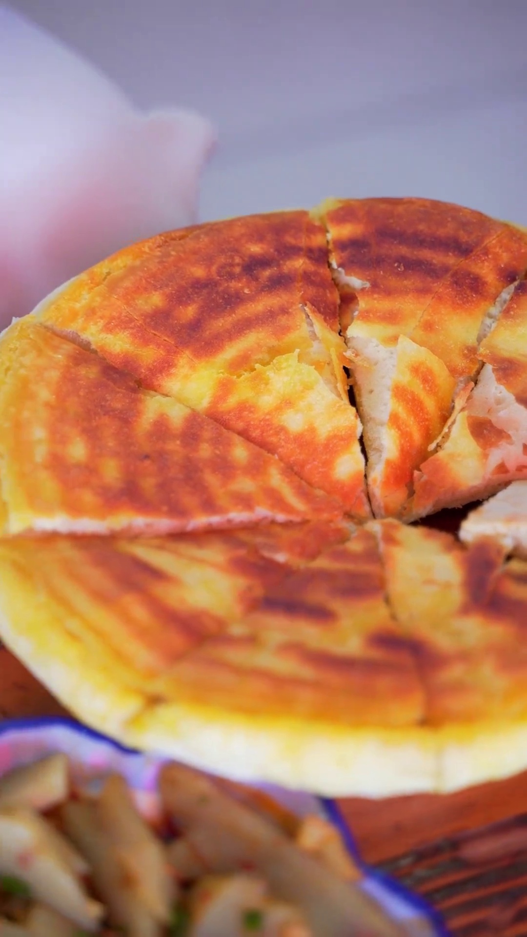 粑粑（发面饼）