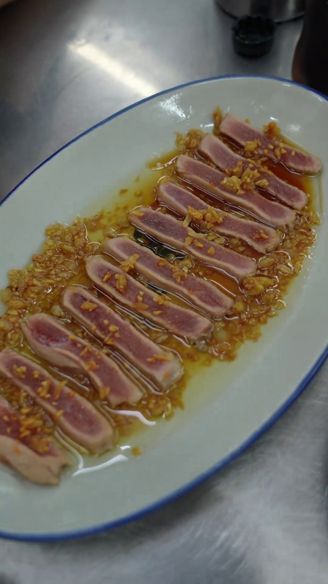 蒜油酱油煎牛肉